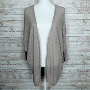 Amisu Open Front Cardigan XL Dolman Sleeve 67